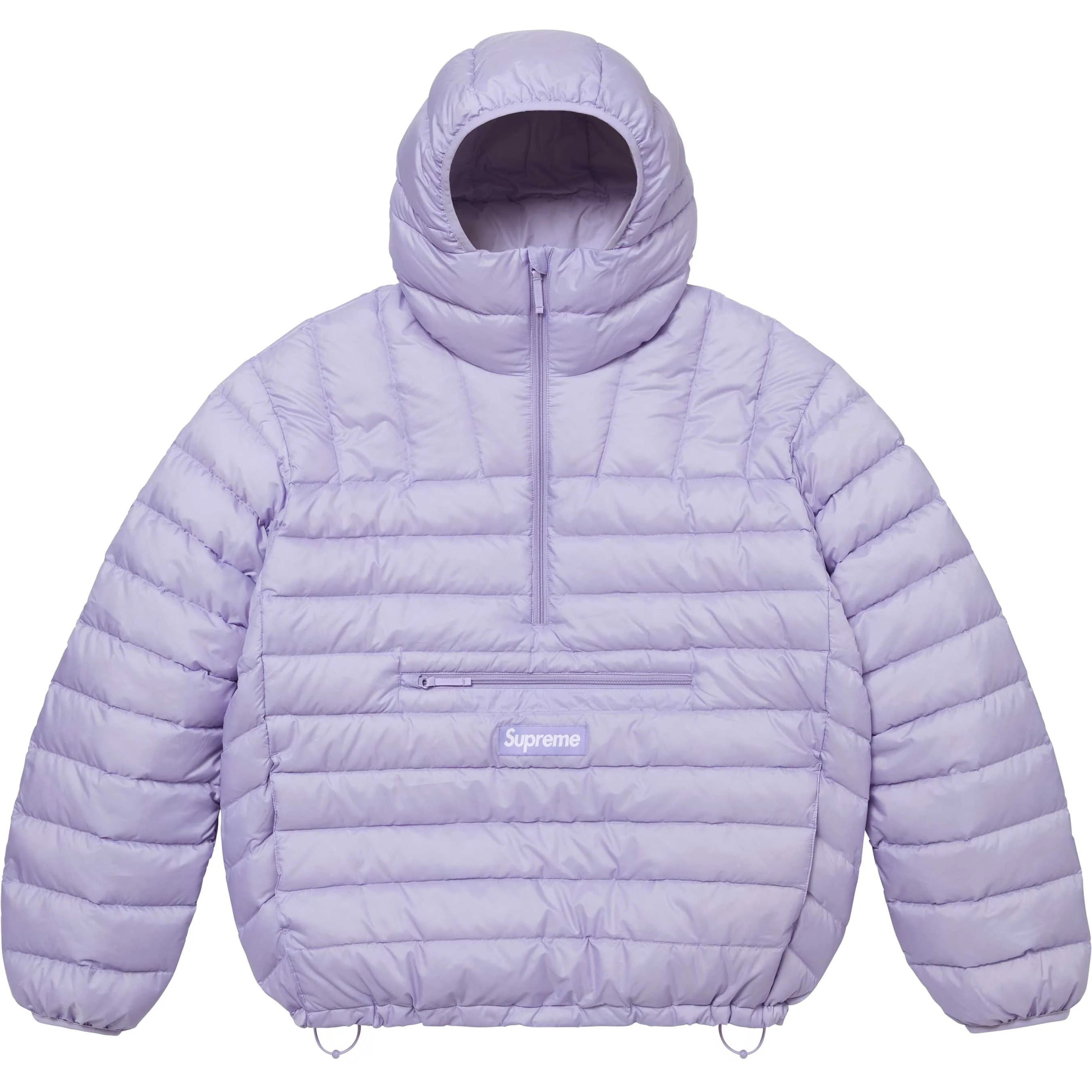 Micro Down Half Zip Hooded Pullover view 5